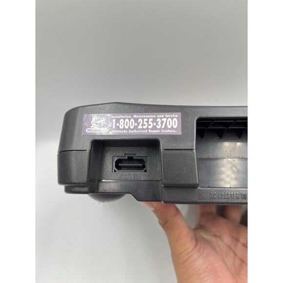 Nintendo N64 Console Only- Black - TESTED - Picture 3 of 11